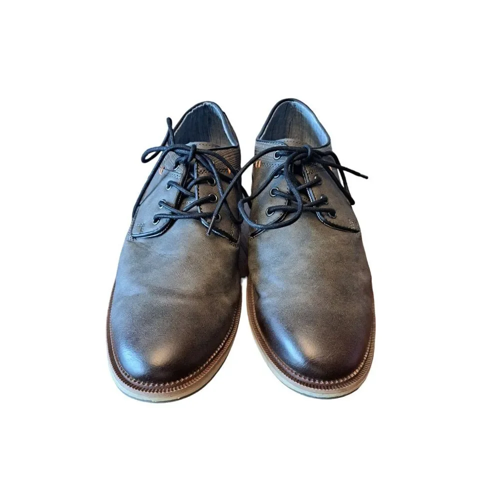 Sonoma Ortholite Eco Men Dress Shoe‎ Cushioned Size 10.5 M Grey Black Brown